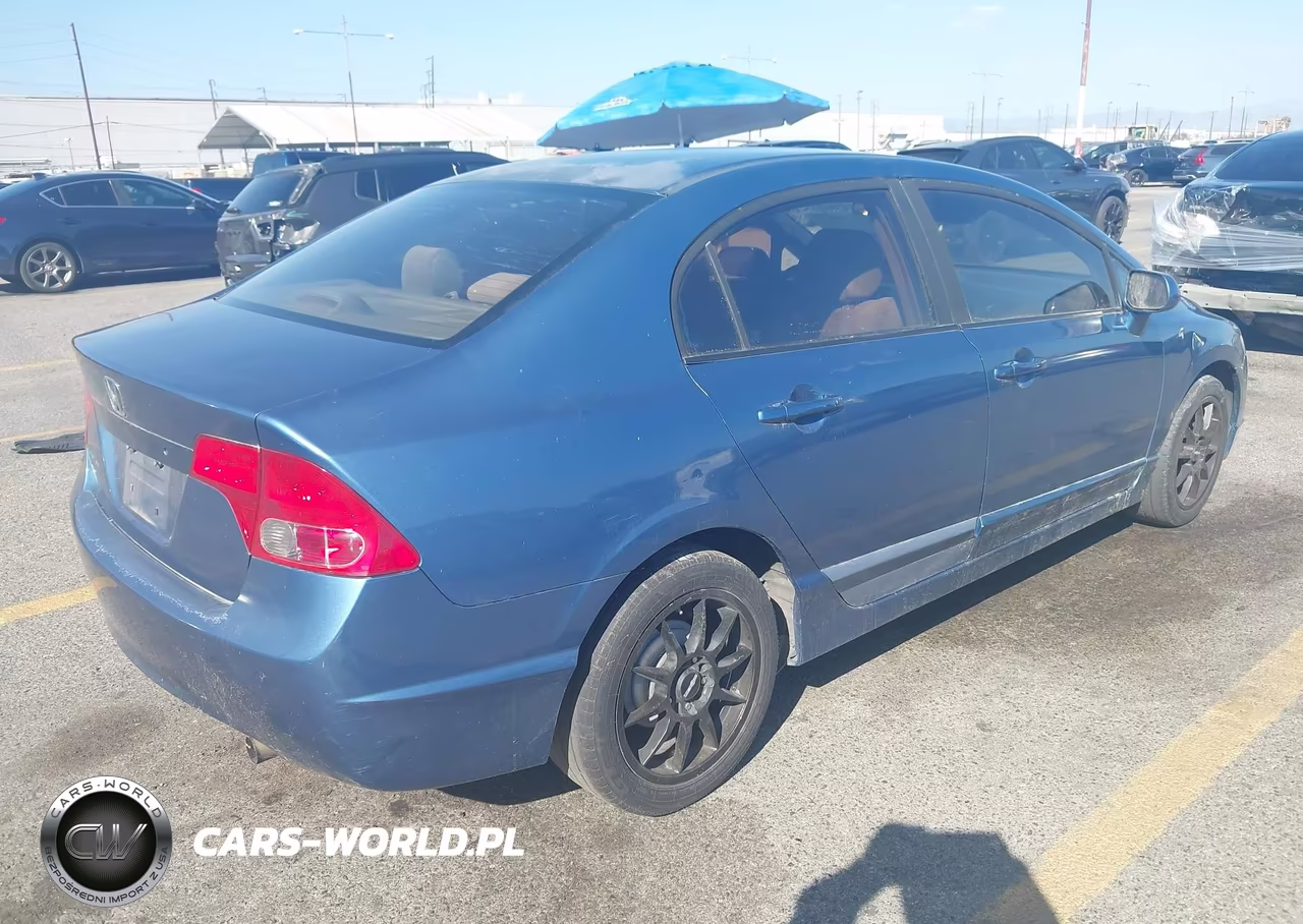 2008 Honda Civic Sdn Lx VIN:1HGFA16518L031348 - 4