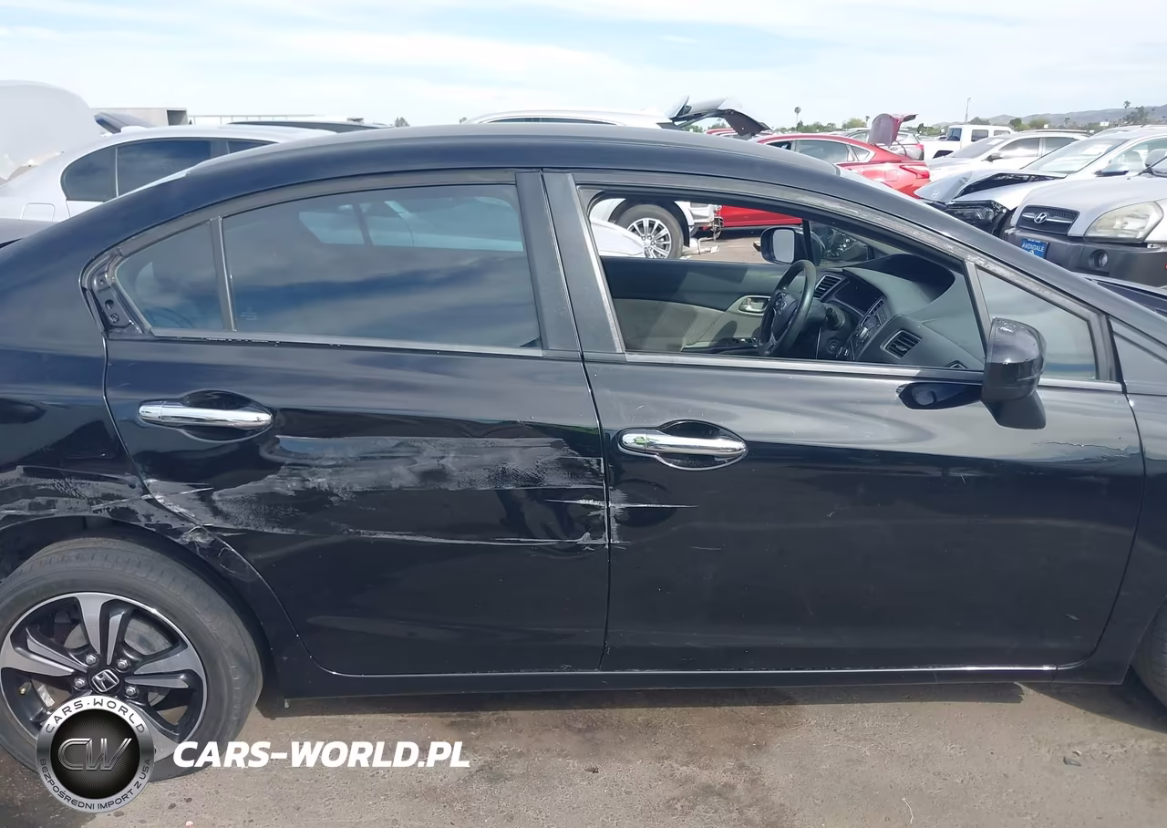 2014 Honda Civic Lx VIN:19XFB2F58EE235800 - 14
