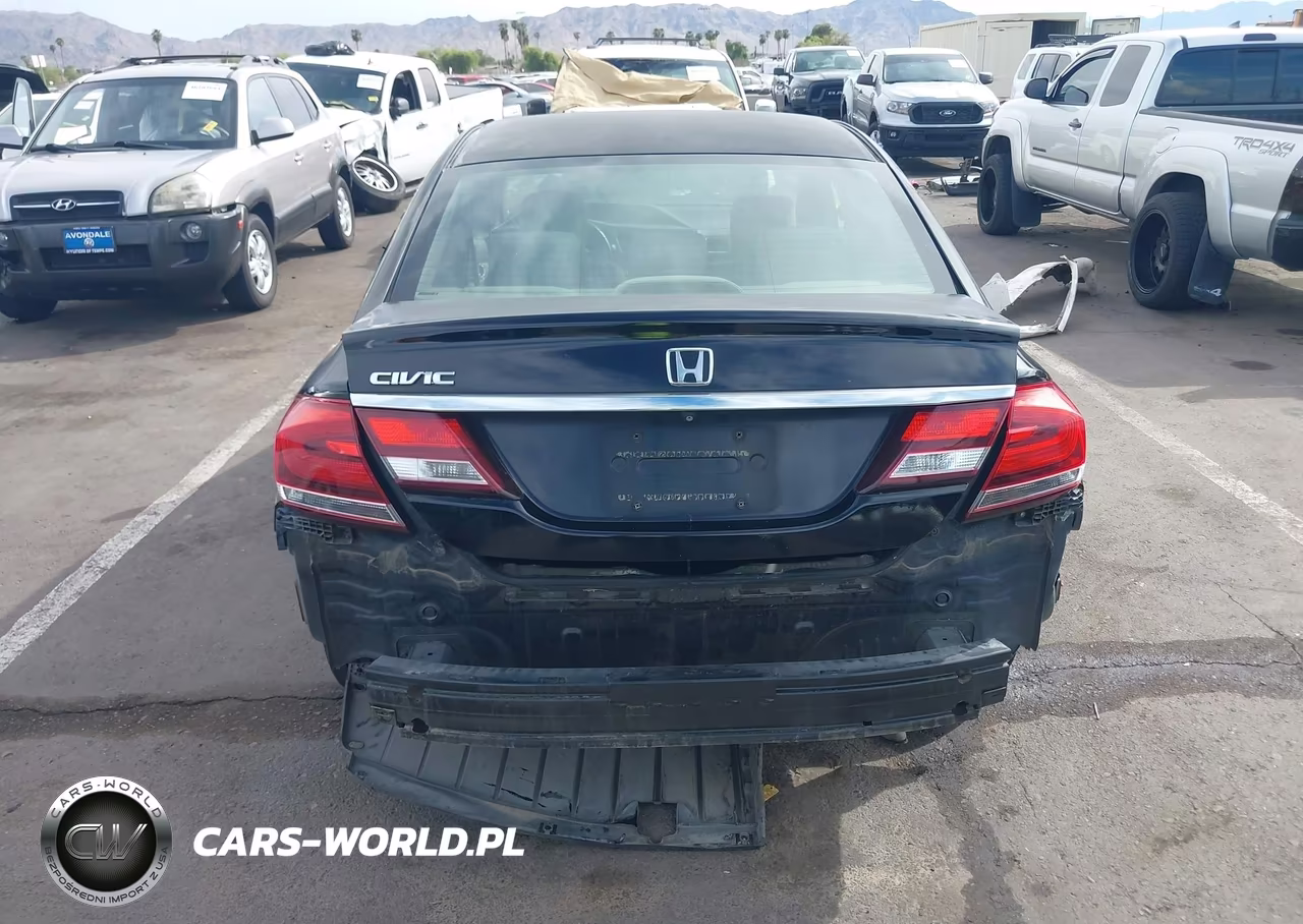 2014 Honda Civic Lx VIN:19XFB2F58EE235800 - 17