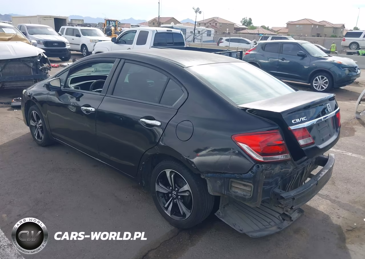 2014 Honda Civic Lx VIN:19XFB2F58EE235800 - 3