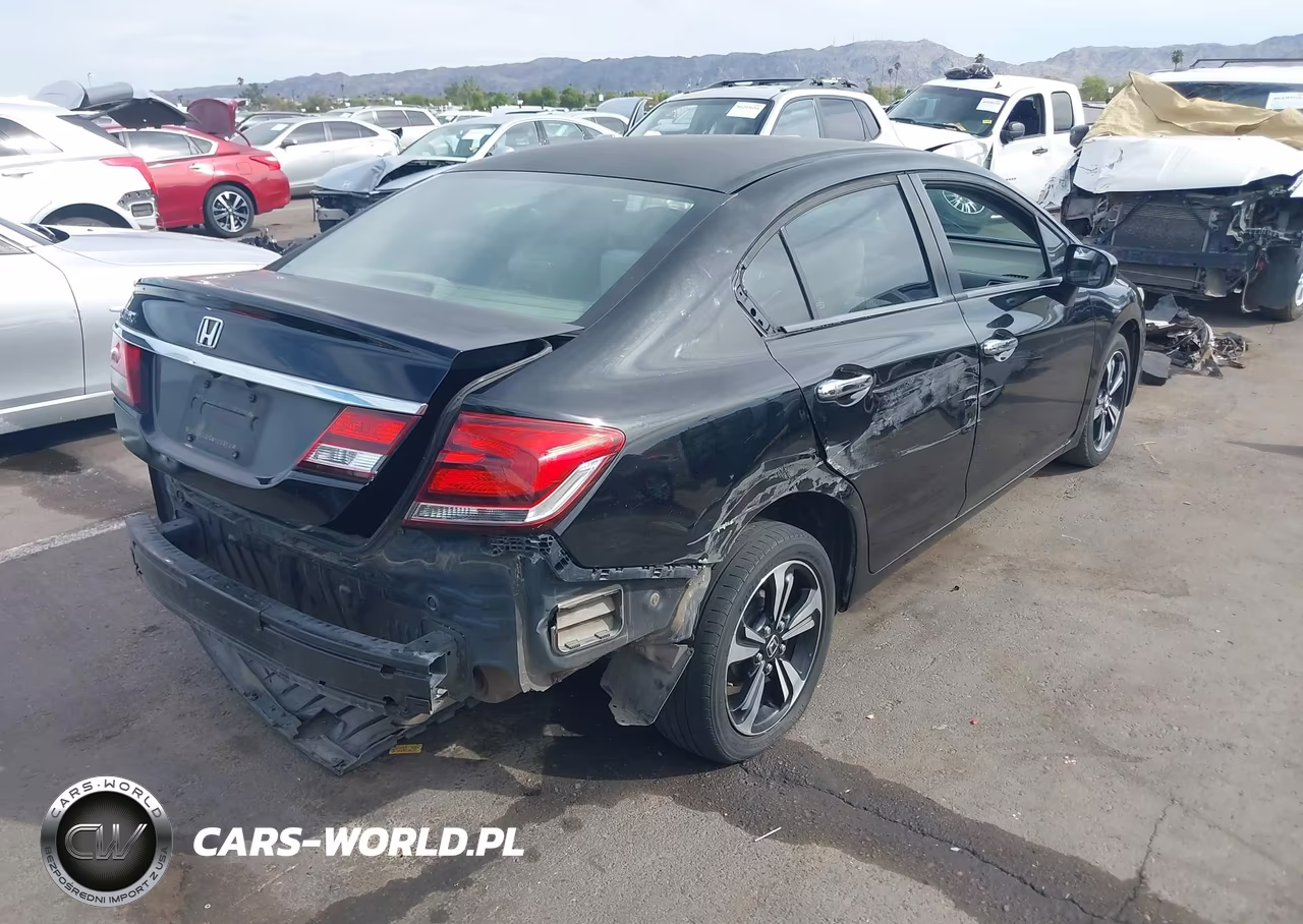 2014 Honda Civic Lx VIN:19XFB2F58EE235800 - 4