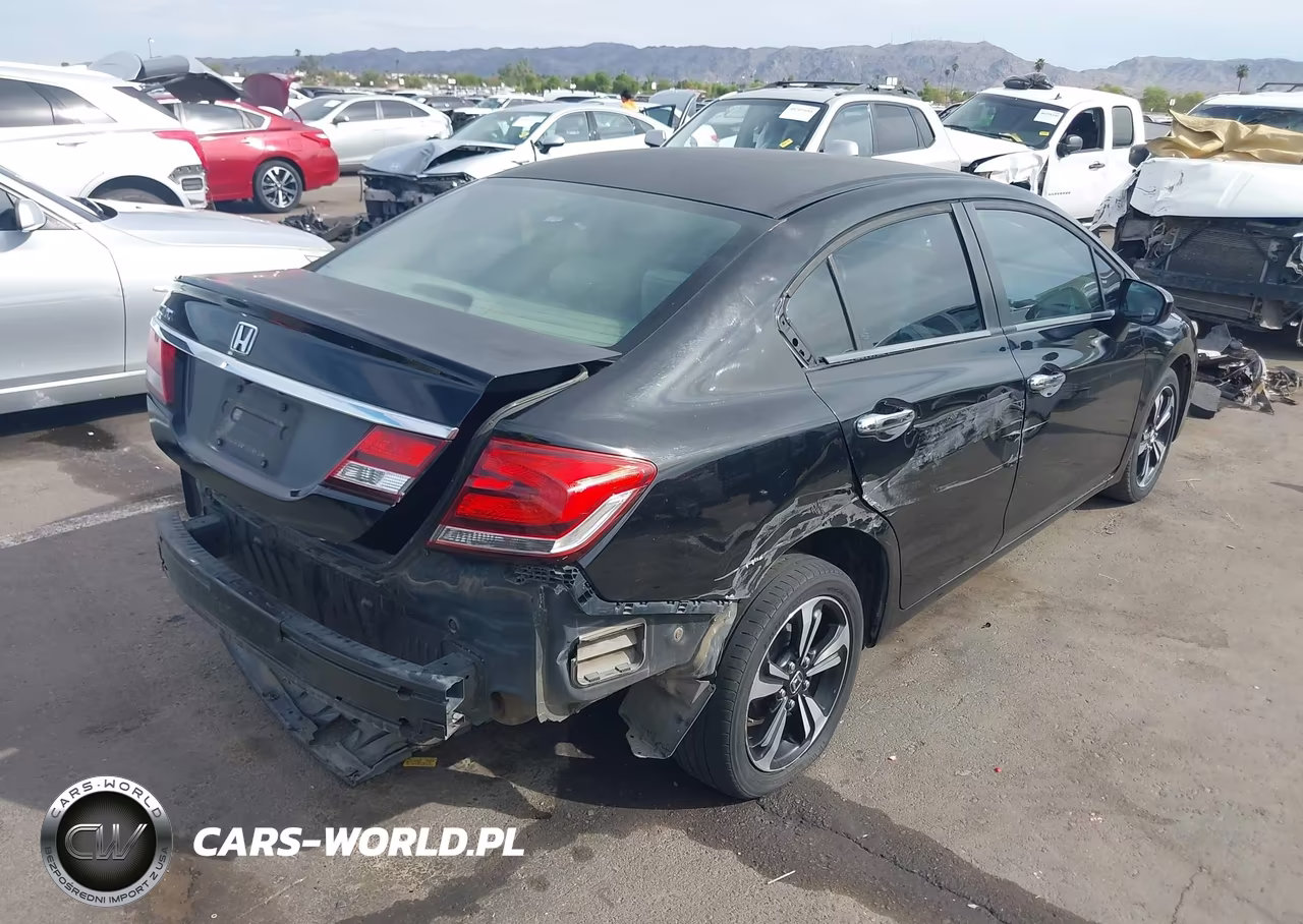 2014 Honda Civic Lx VIN:19XFB2F58EE235800 - 6