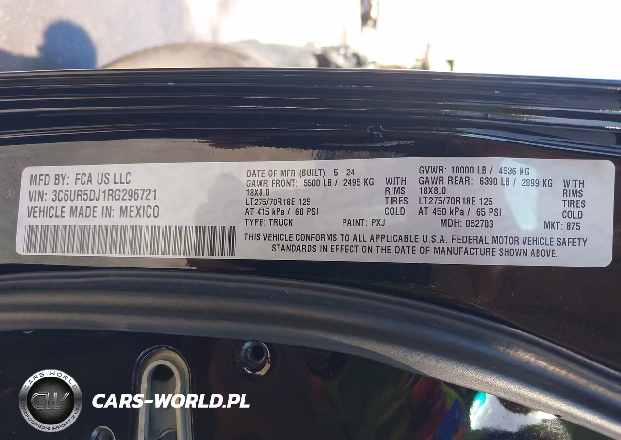 2024 Ram 2500 Big Horn 4X4 6'4 Box VIN:3C6UR5DJ1RG296721 - 9