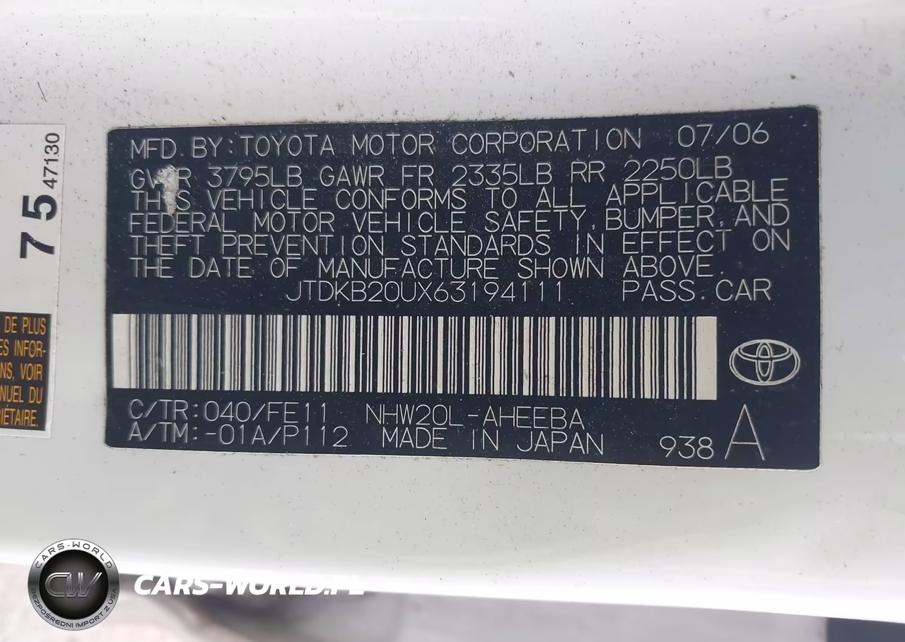 2006 Toyota Prius VIN:JTDKB20UX63194111 - 9