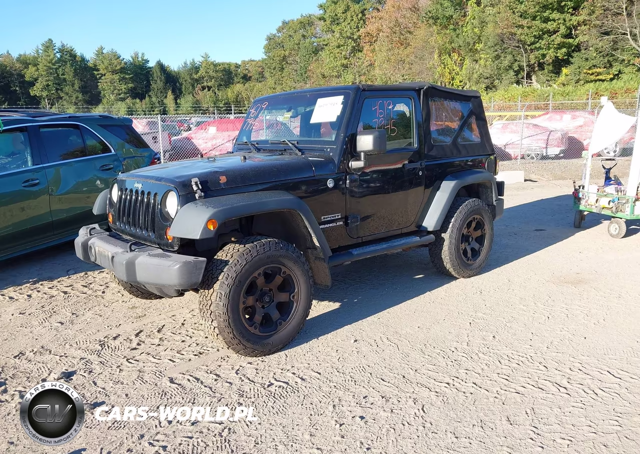 2013 Jeep Wrangler Sport VIN:1C4AJWAG9DL546025 - 2