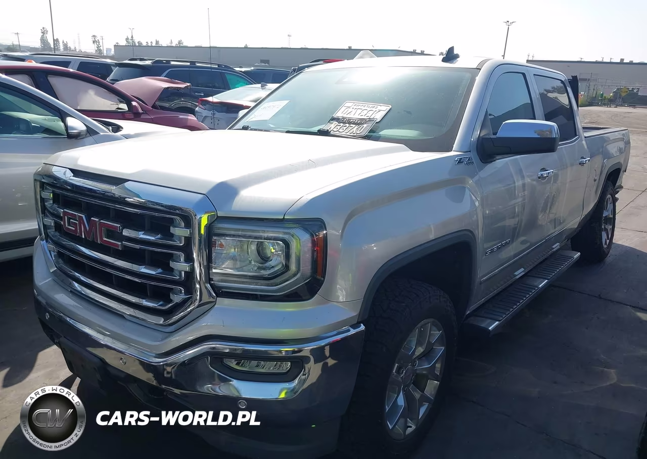2018 GMC Sierra 1500 Slt VIN:3GTU2NEC6JG401142 - 2