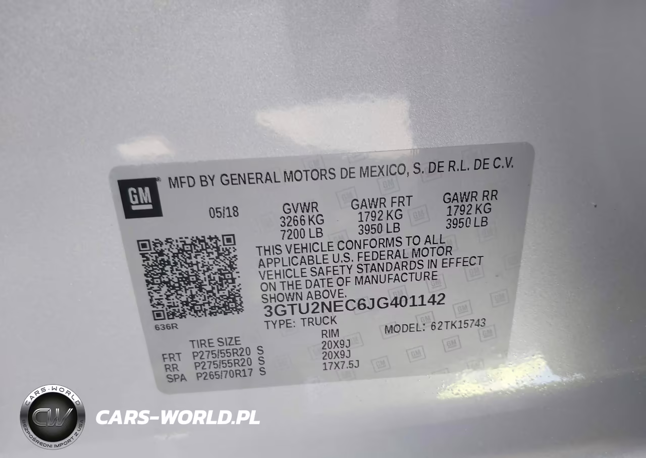 2018 GMC Sierra 1500 Slt VIN:3GTU2NEC6JG401142 - 9