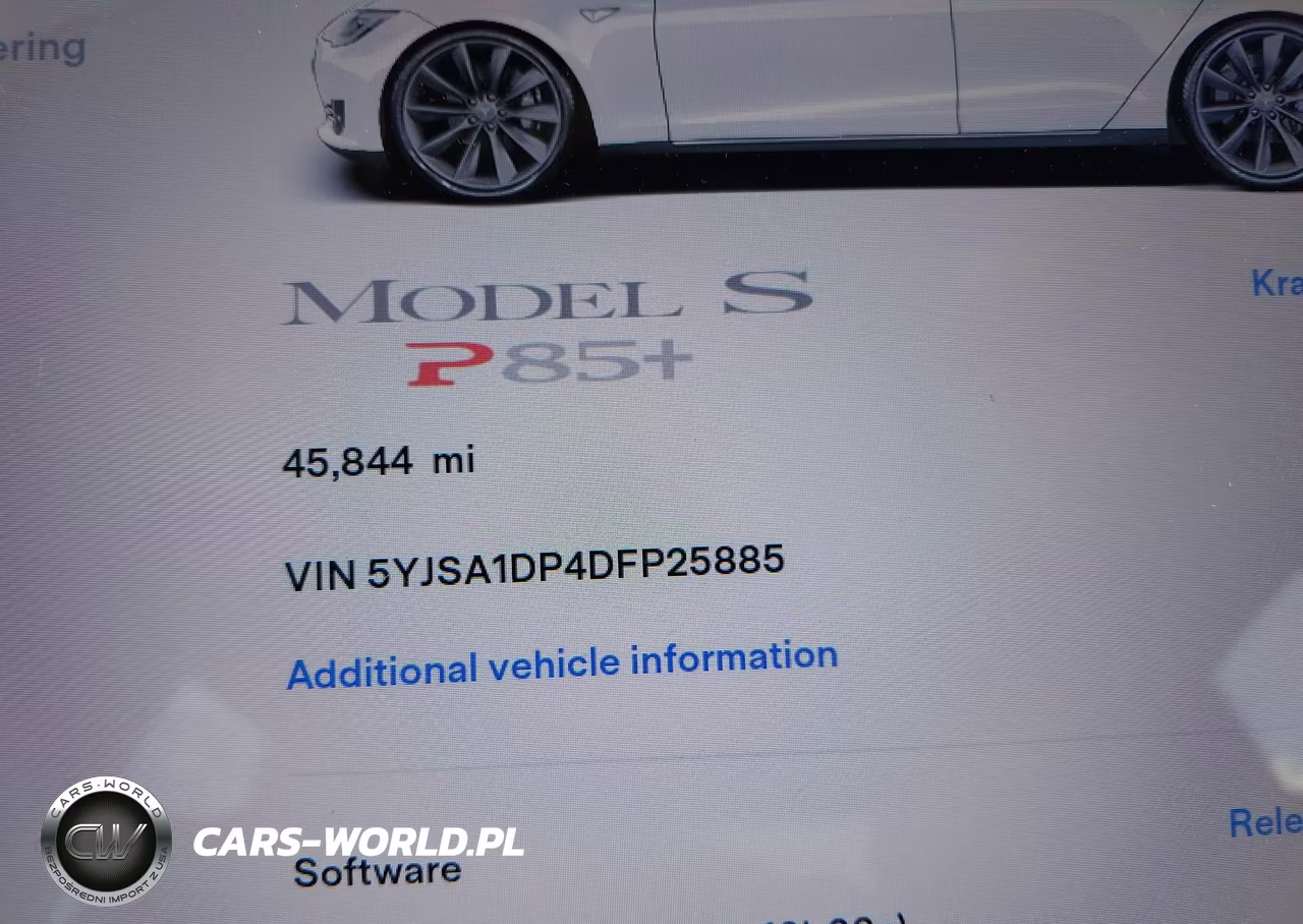2013 Tesla Model S Performance VIN:5YJSA1DP4DFP25885 - 15