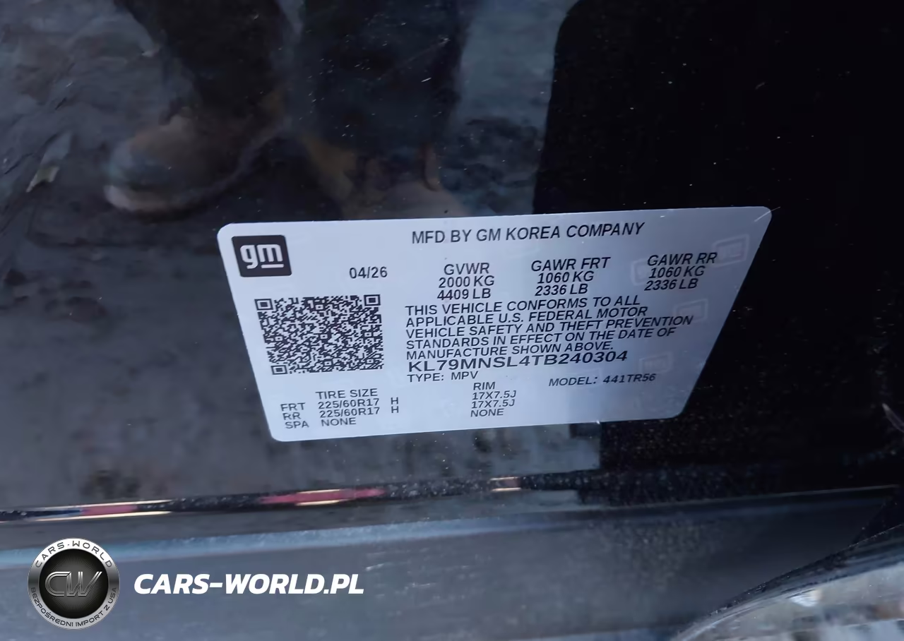 2026 Chevrolet Trailblazer Awd Ls VIN:KL79MNSL4TB240304 - 9