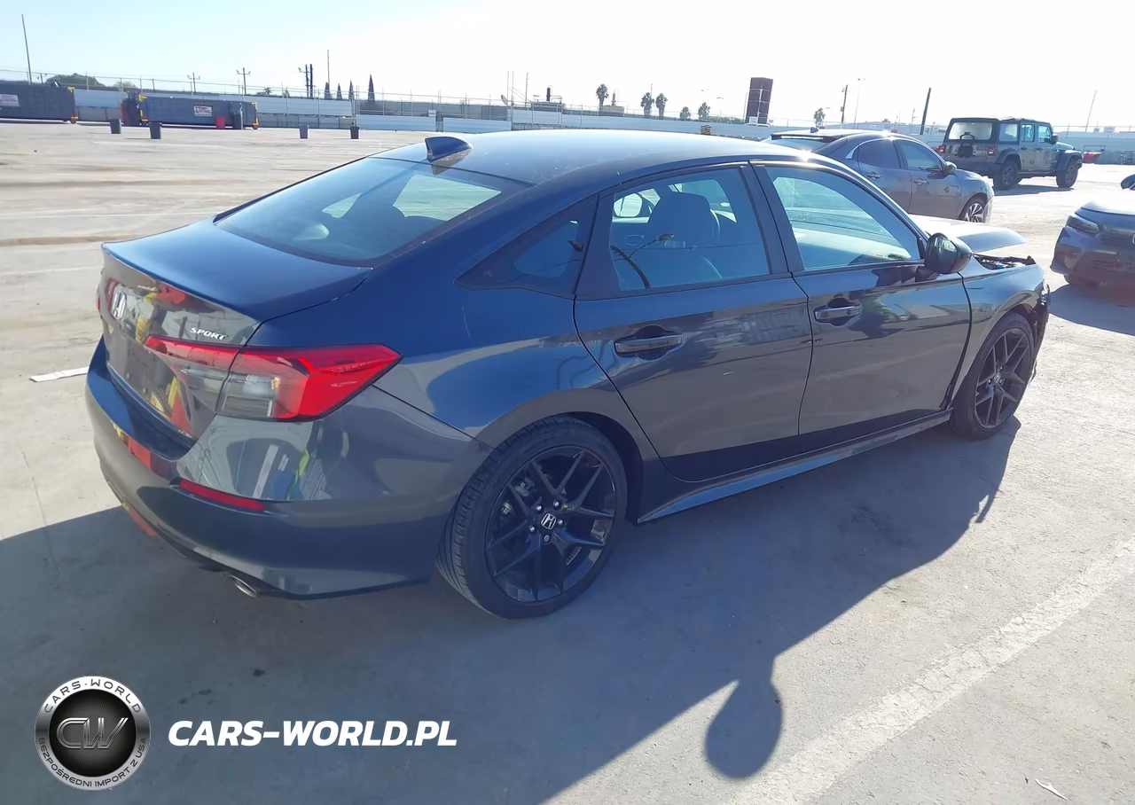 2024 Honda Civic Sport VIN:2HGFE2F56RH594596 - 4