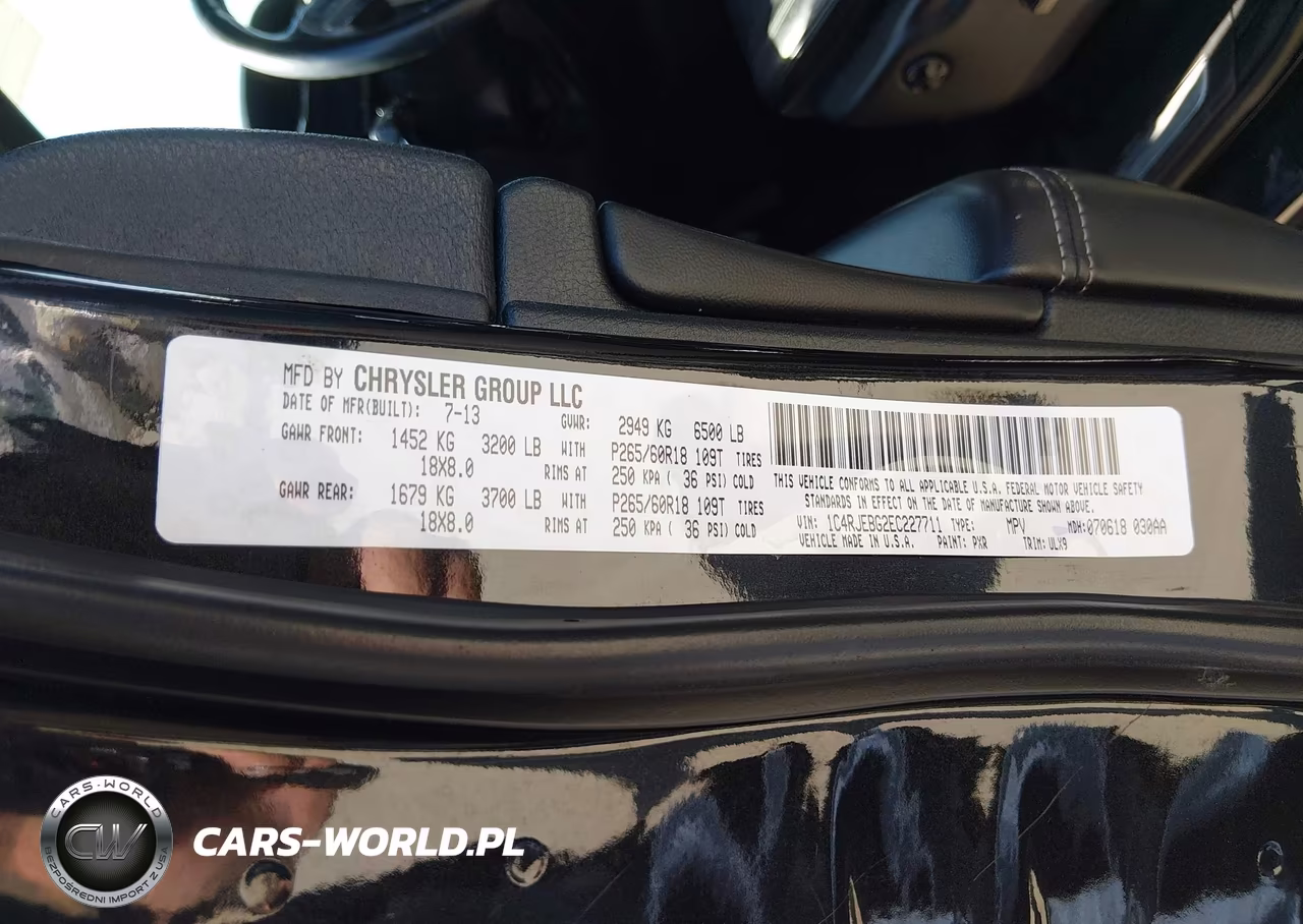 2014 Jeep Grand Cherokee Limited VIN:1C4RJEBG2EC227711 - 9