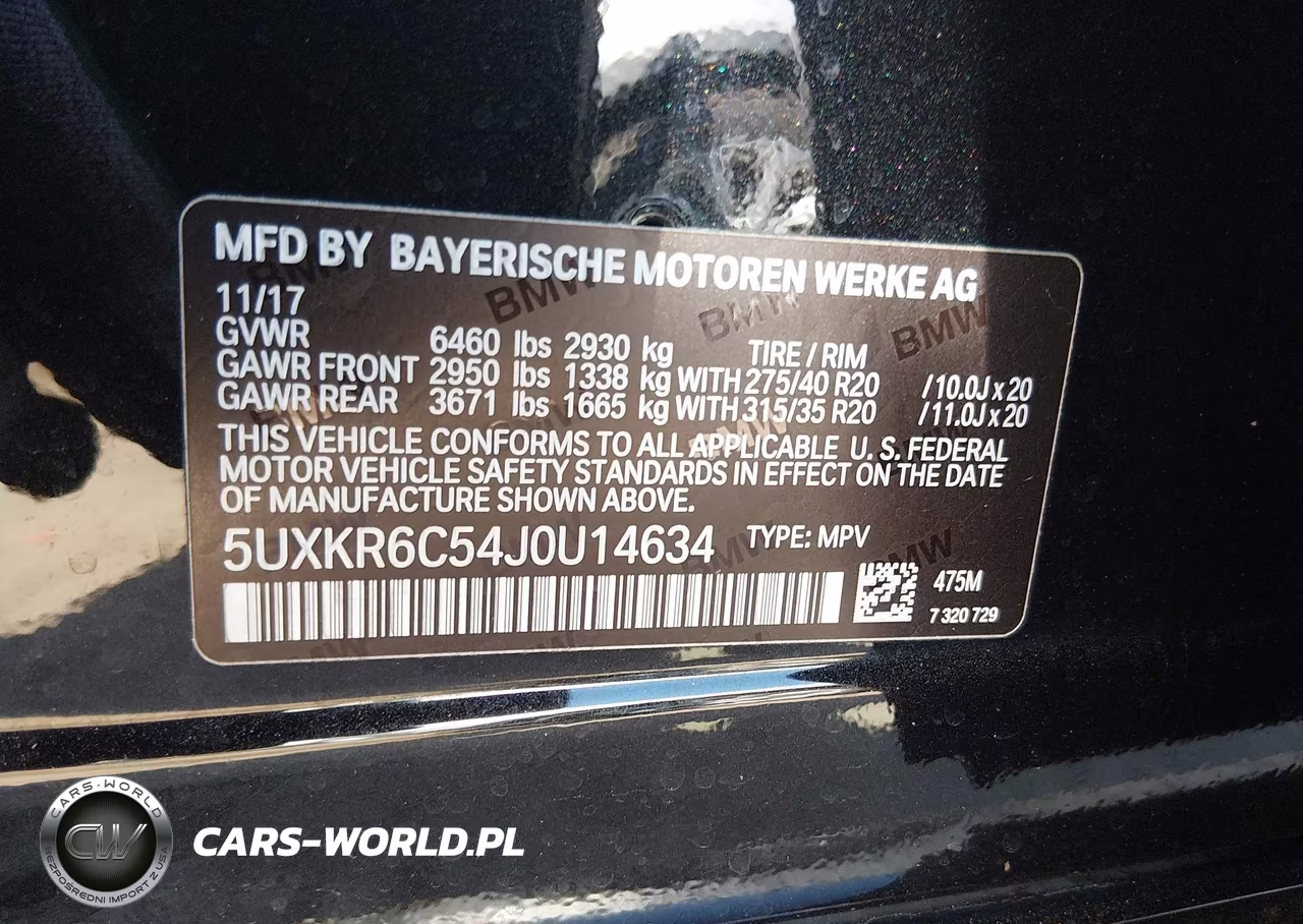2018 BMW X5 xDrive50I VIN:5UXKR6C54J0U14634 - 9