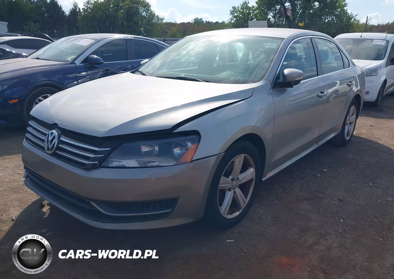 2013 Volkswagen Passat 2.5L Se VIN:1VWBP7A32DC083308 - 2