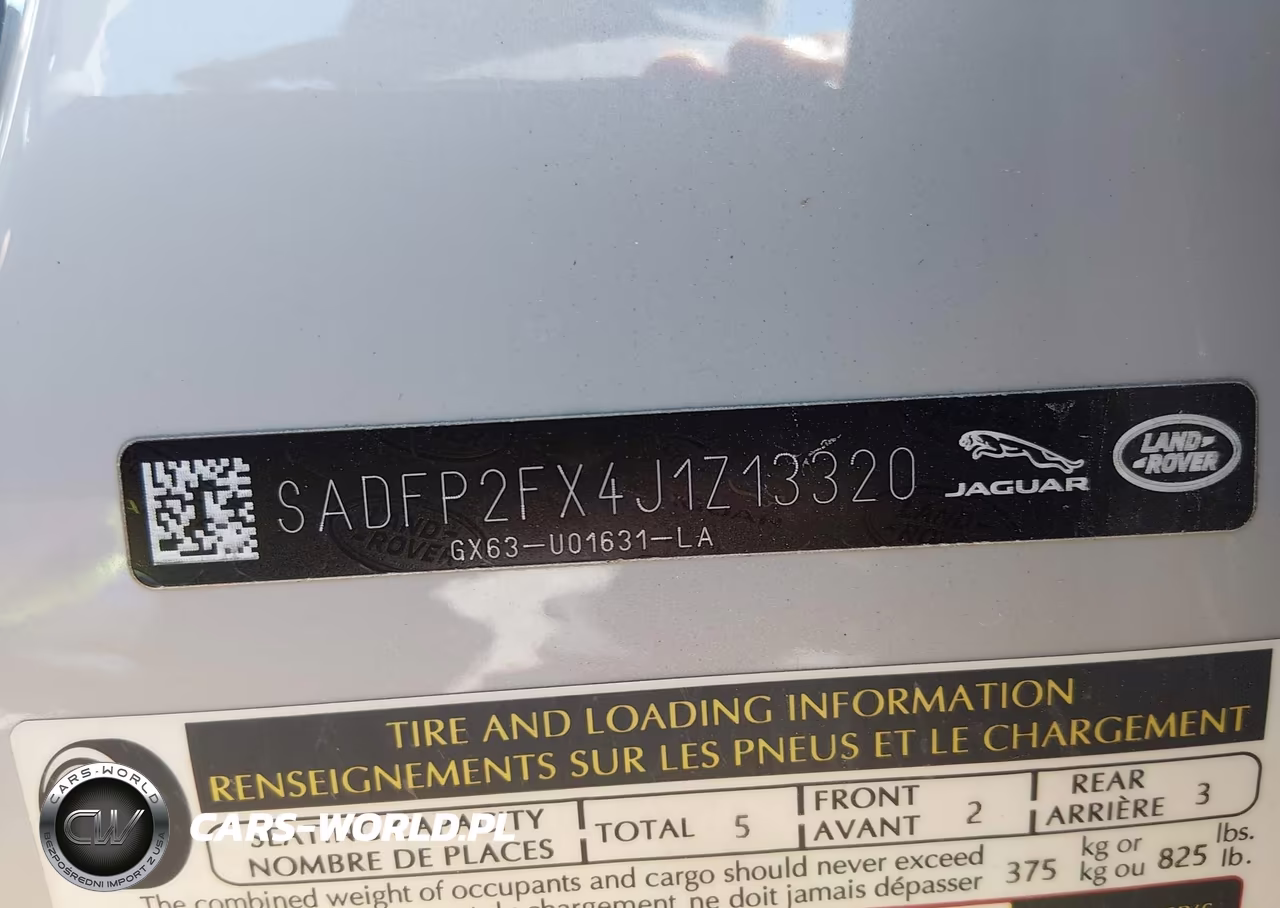 2018 Jaguar E-Pace Se VIN:SADFP2FX4J1Z13320 - 9
