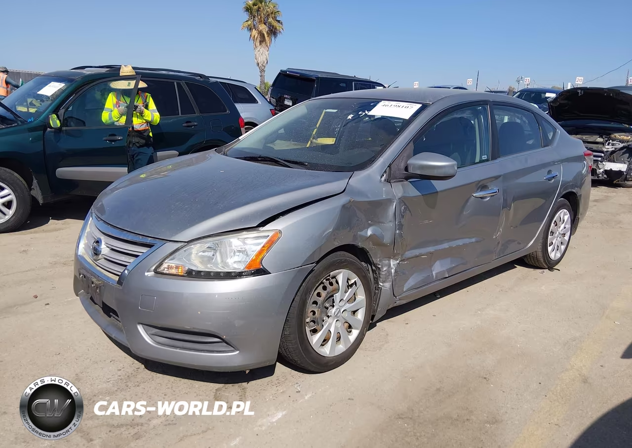 2013 Nissan Sentra Sv VIN:3N1AB7AP6DL756933 - 2