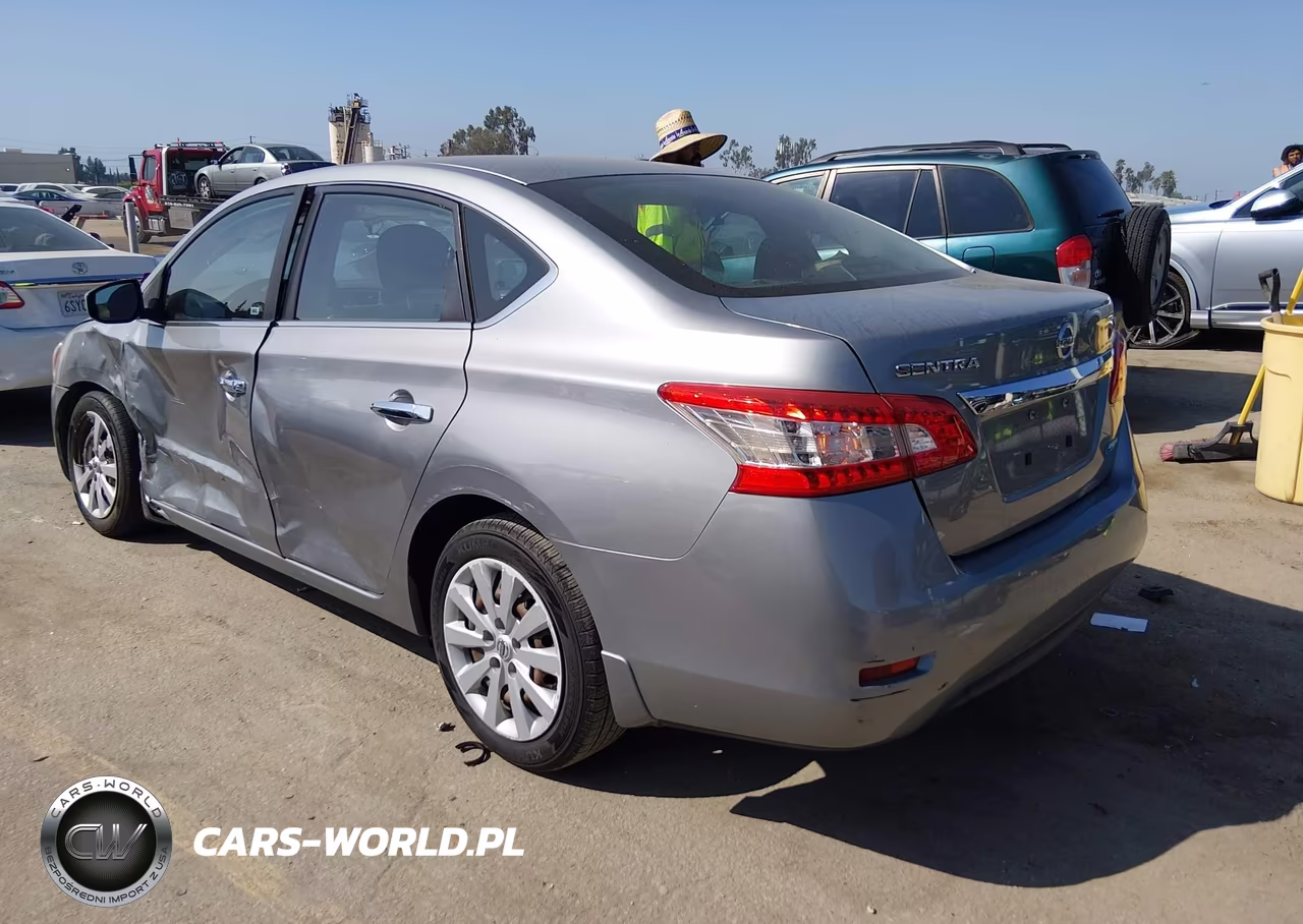 2013 Nissan Sentra Sv VIN:3N1AB7AP6DL756933 - 3