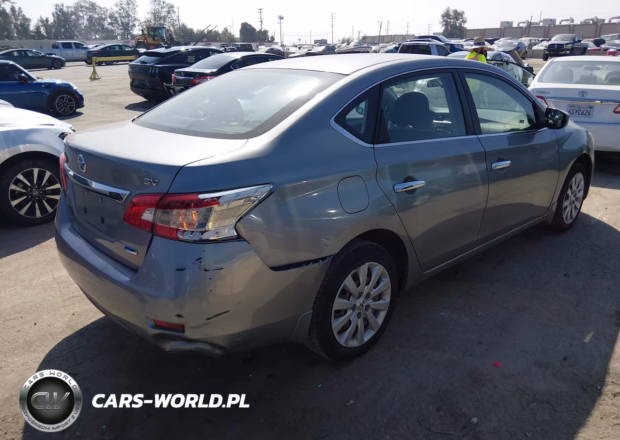 2013 Nissan Sentra Sv VIN:3N1AB7AP6DL756933 - 4
