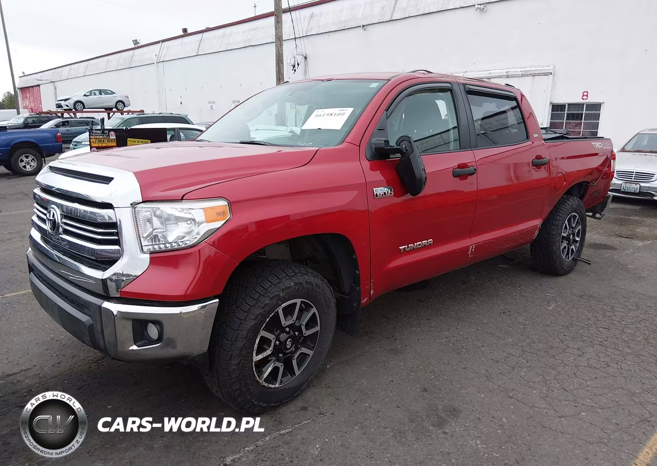2016 Toyota Tundra Sr5 5.7L V8 VIN:5TFDW5F15GX581509 - 2