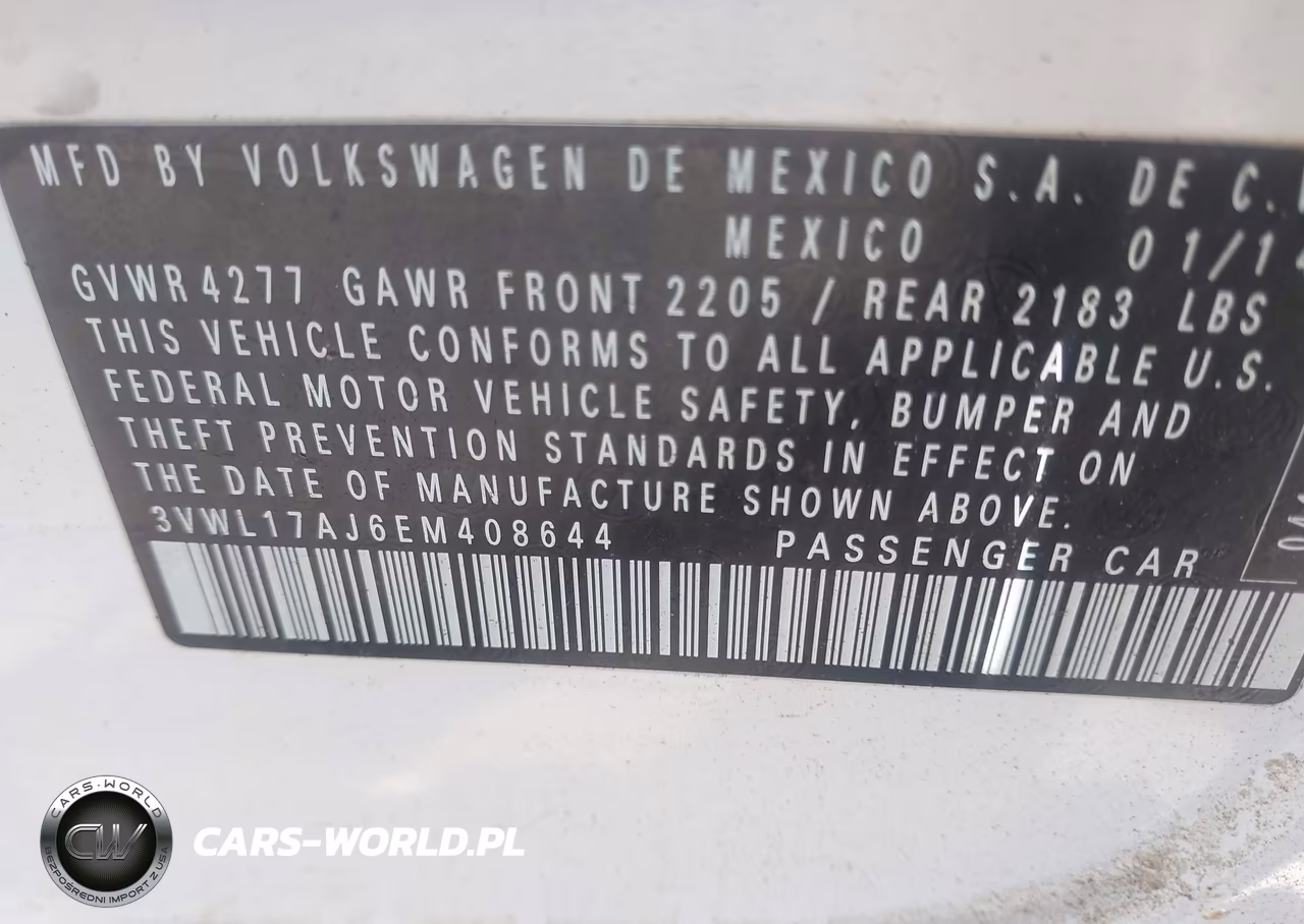 2014 Volkswagen Jetta 1.8T Sel VIN:3VWL17AJ6EM408644 - 9