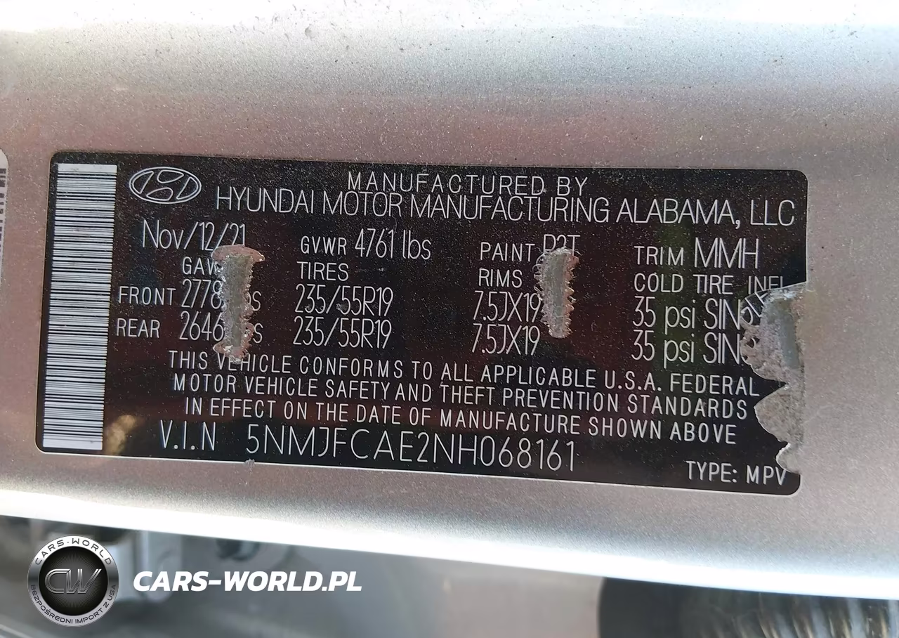 2022 Hyundai Tucson Sel VIN:5NMJFCAE2NH068161 - 9