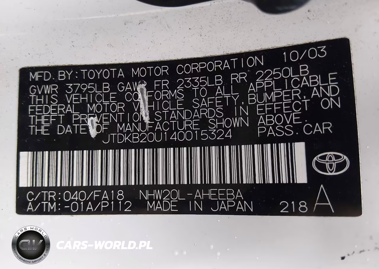 2004 Toyota Prius VIN:JTDKB20U140015324 - 9