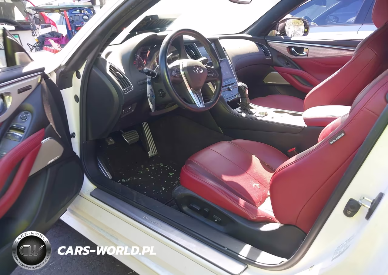 2018 Infiniti Q60 3.0T Red Sport 400 VIN:JN1FV7EK1JM531106 - 18