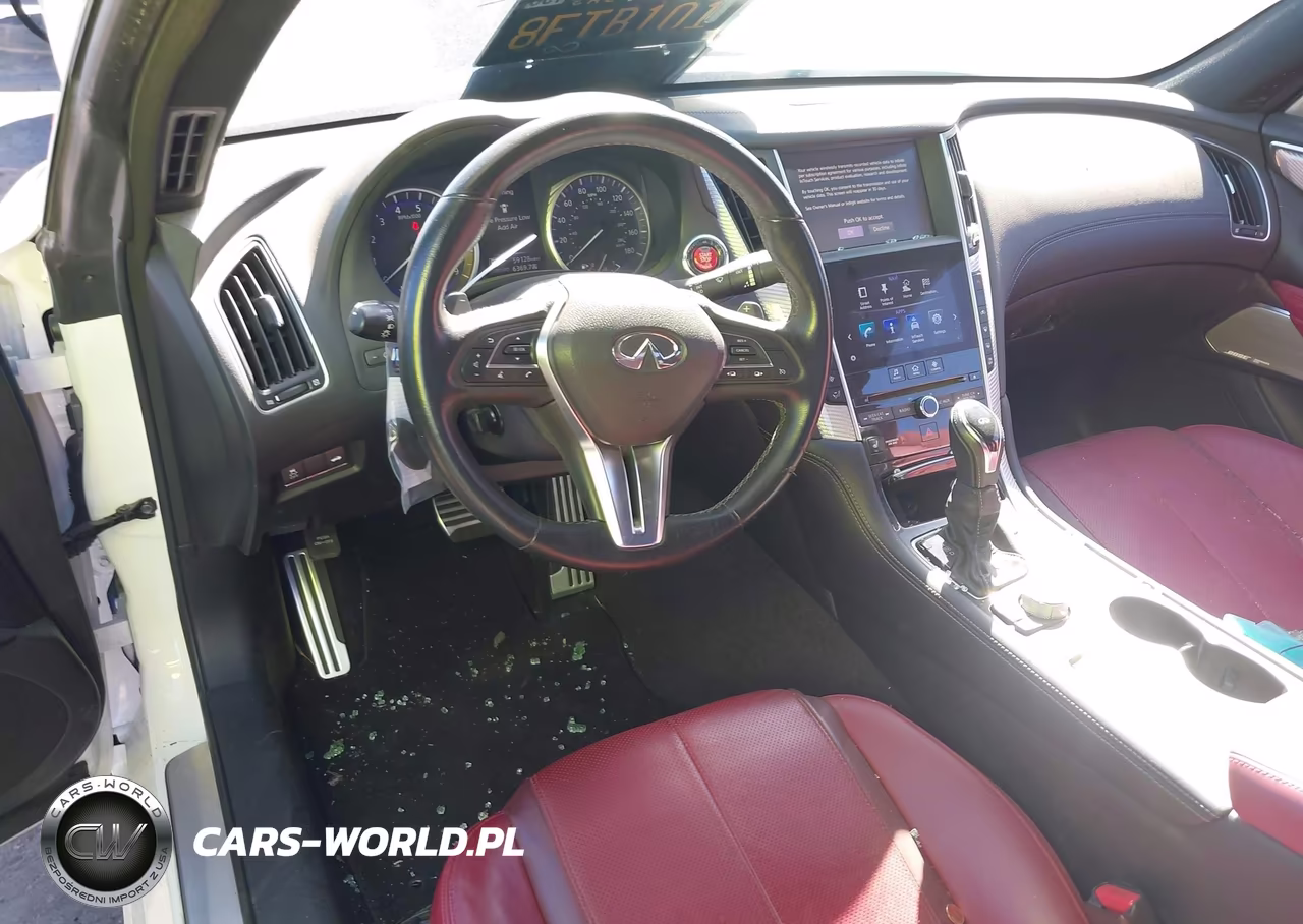 2018 Infiniti Q60 3.0T Red Sport 400 VIN:JN1FV7EK1JM531106 - 20