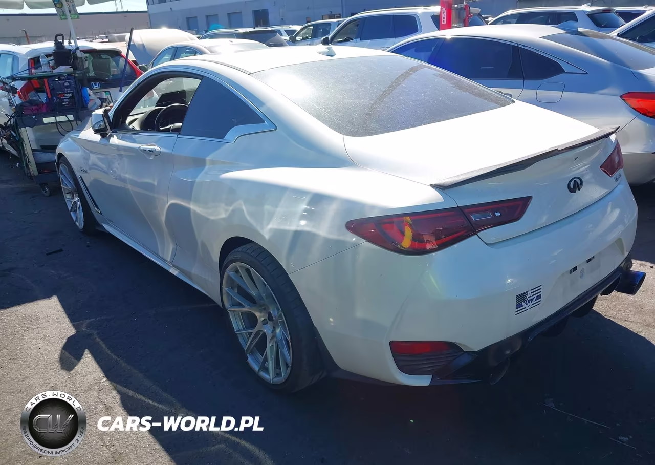 2018 Infiniti Q60 3.0T Red Sport 400 VIN:JN1FV7EK1JM531106 - 3