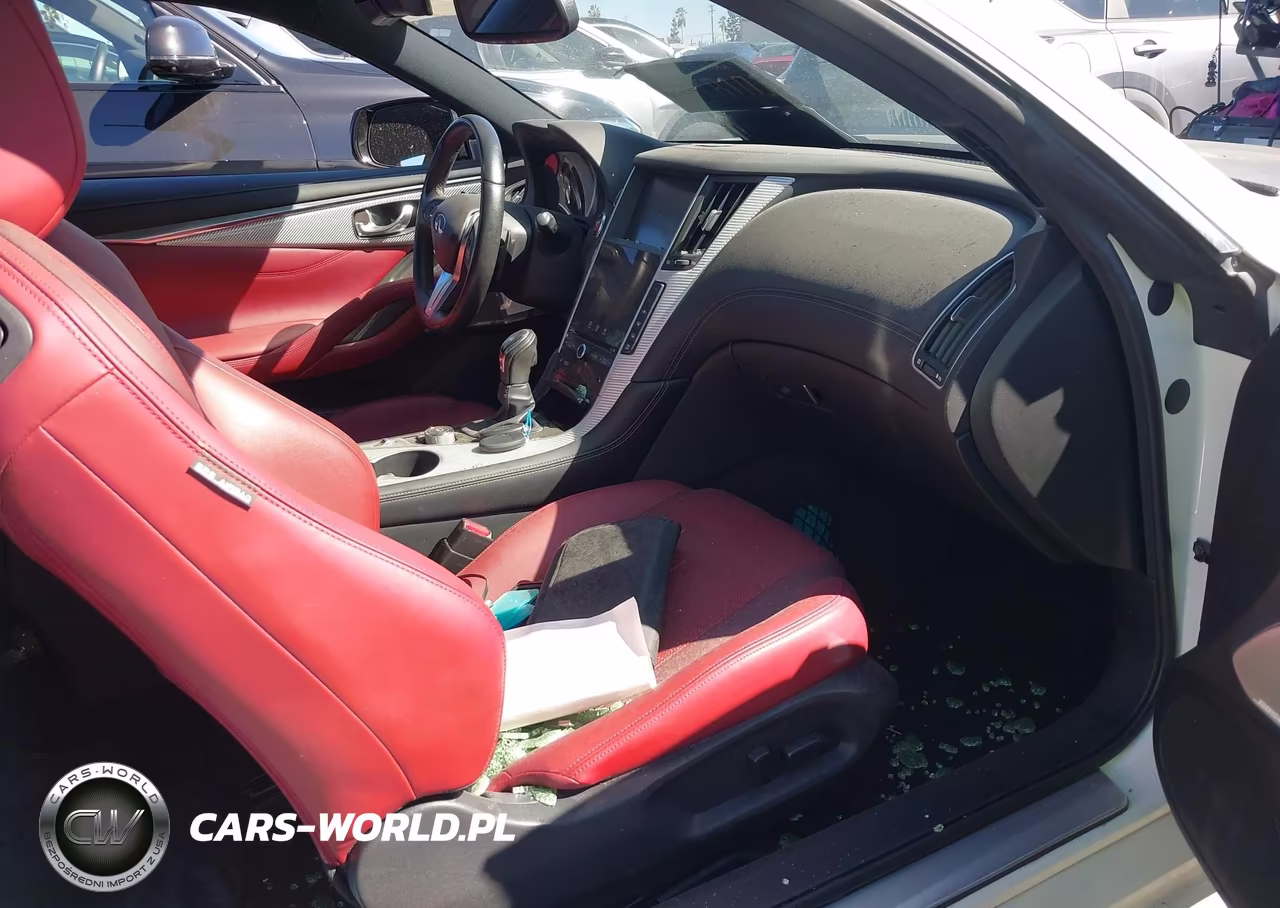 2018 Infiniti Q60 3.0T Red Sport 400 VIN:JN1FV7EK1JM531106 - 5