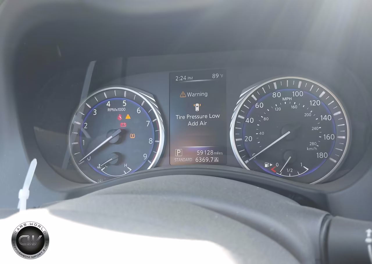 2018 Infiniti Q60 3.0T Red Sport 400 VIN:JN1FV7EK1JM531106 - 7