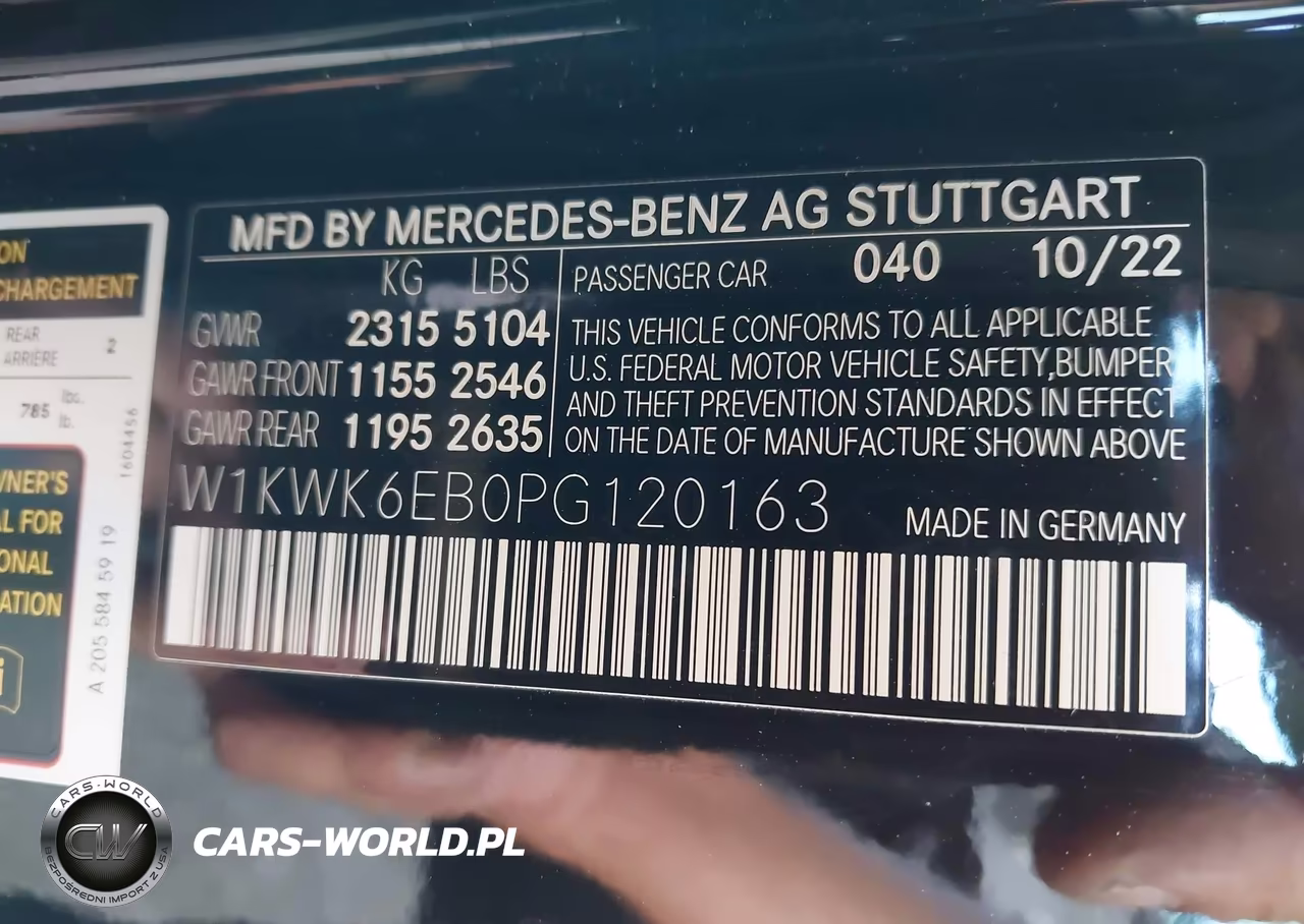 2023 Mercedes-Benz Amg C 43 4Matic VIN:W1KWK6EB0PG120163 - 9