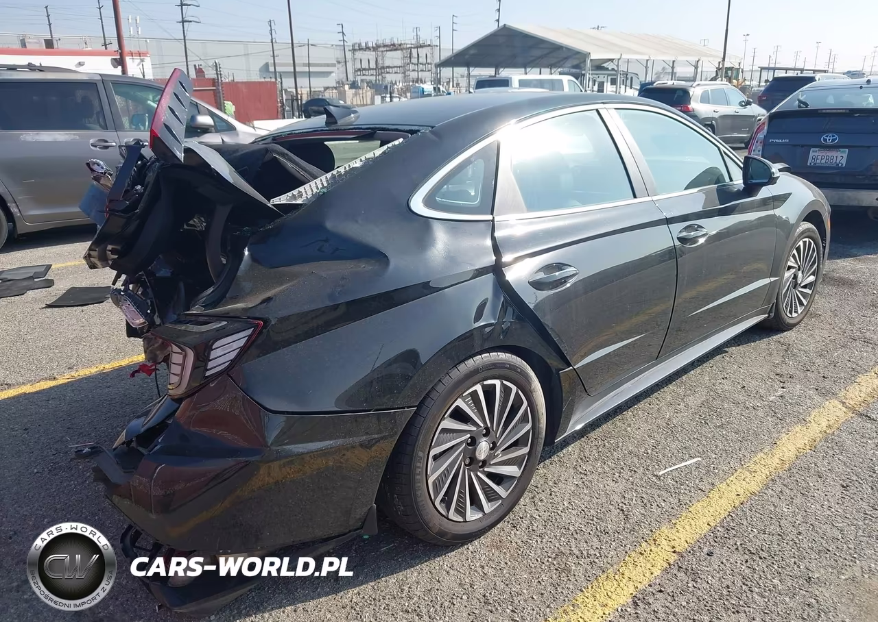 2022 Hyundai Sonata Hybrid Limited VIN:KMHL54JJ5NA052525 - 4