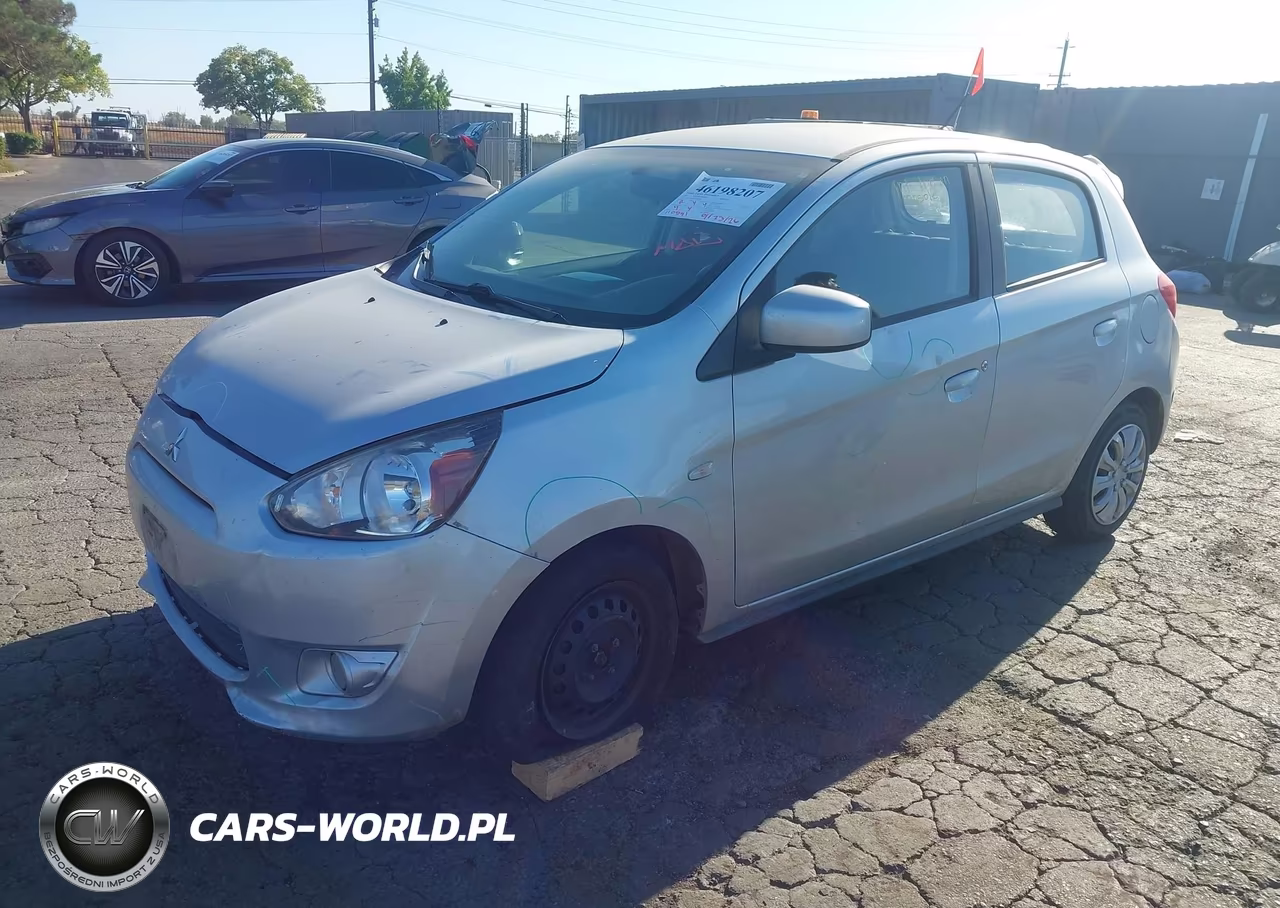 2015 Mitsubishi Mirage De VIN:ML32A3HJ7FH044823 - 2