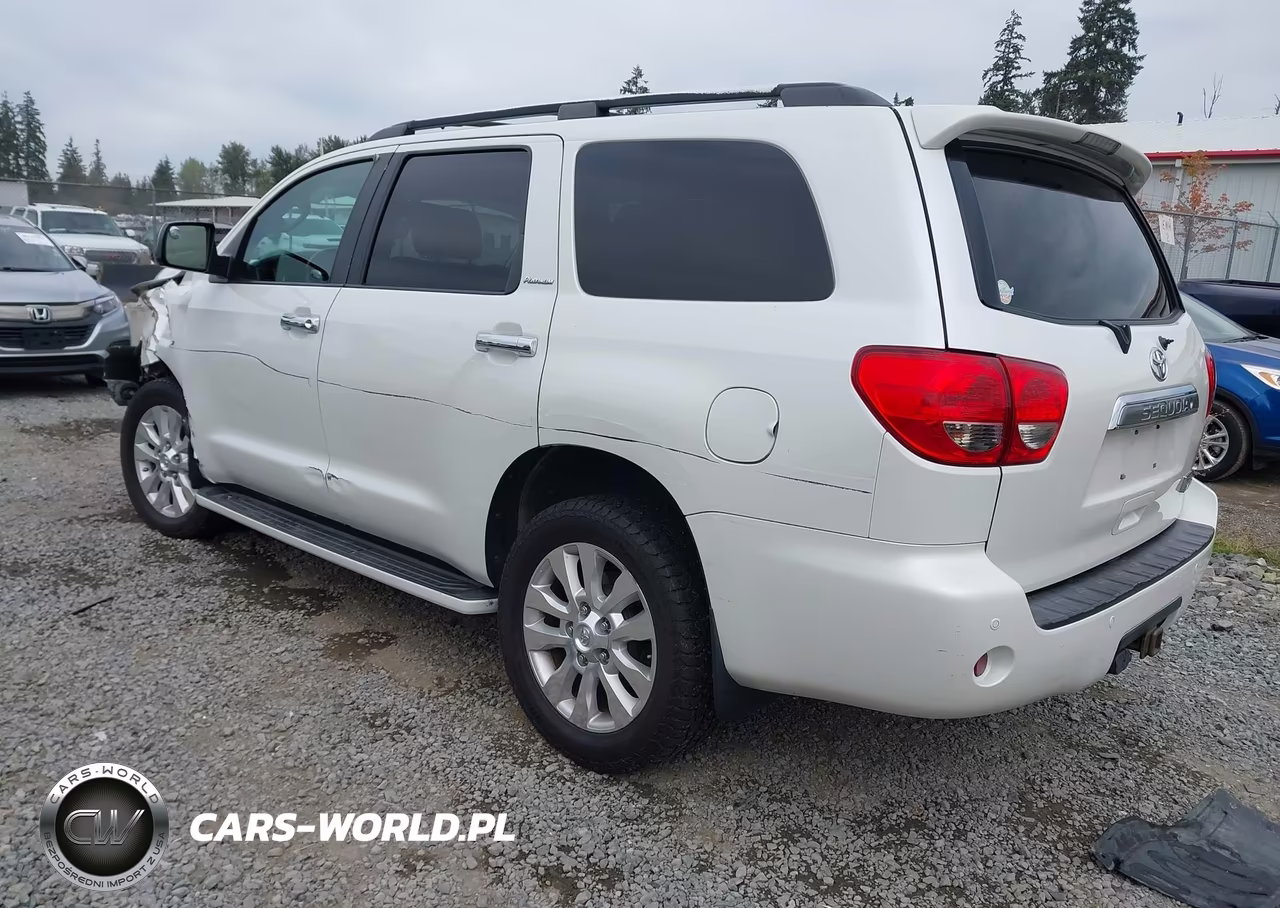 2011 Toyota Sequoia Platinum 5.7L V8 VIN:5TDDY5G11BS050444 - 3