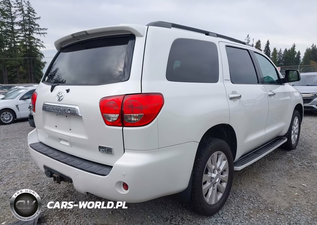 2011 Toyota Sequoia Platinum 5.7L V8 VIN:5TDDY5G11BS050444 - 4