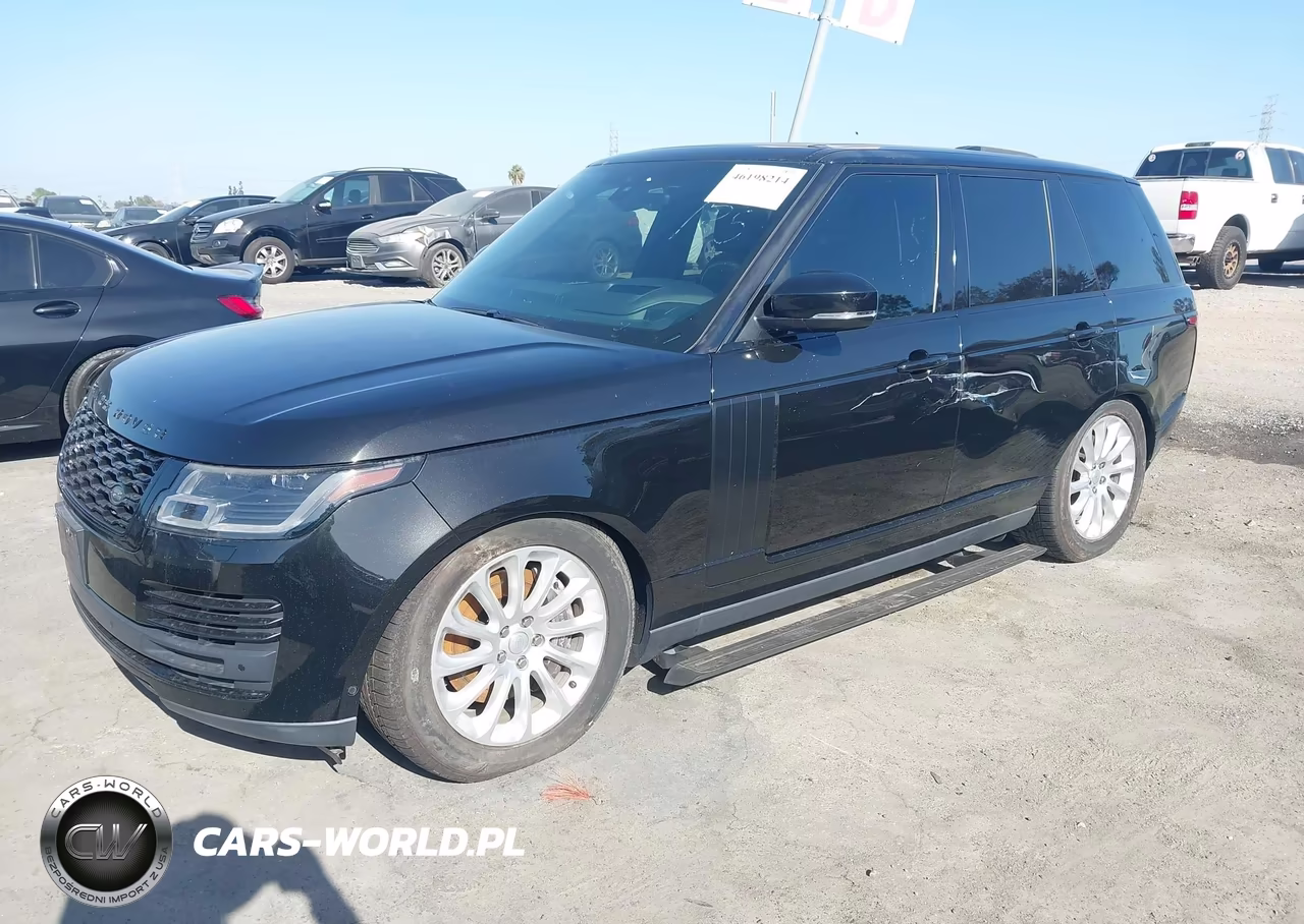 2019 Land Rover Range Rover 3.0L V6 Supercharged Hse VIN:SALGS2SV9KA543074 - 2