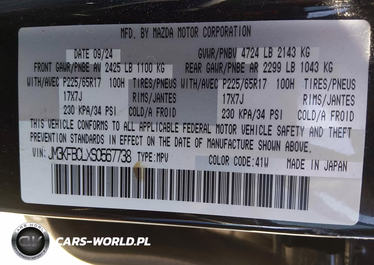 2025 Mazda Cx-5 2.5 S Preferred VIN:JM3KFBCLXS0567738 - 9