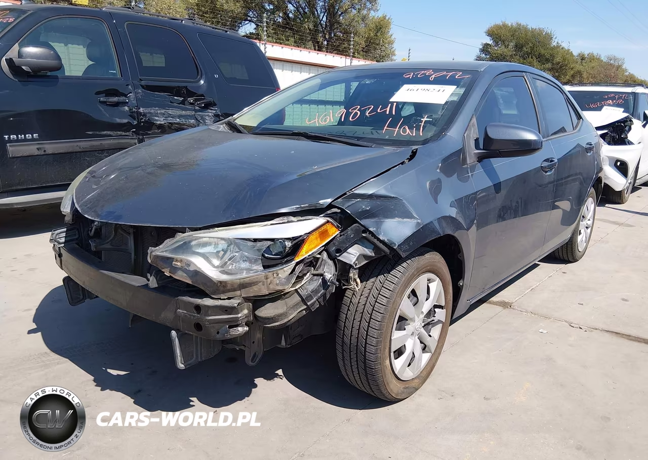 2016 Toyota Corolla Le VIN:5YFBURHE7GP426429 - 2