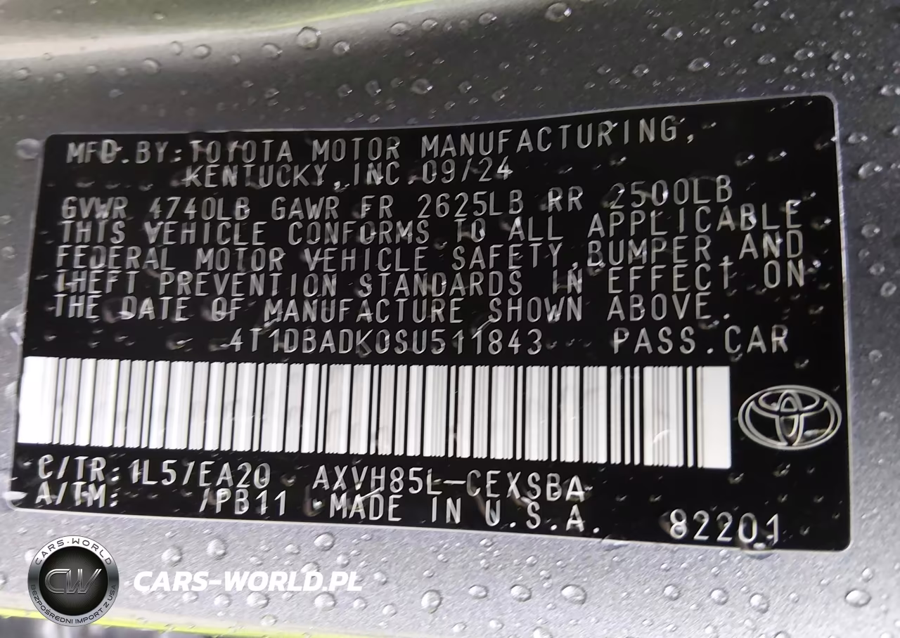 2025 Toyota Camry Se VIN:4T1DBADK0SU511843 - 9