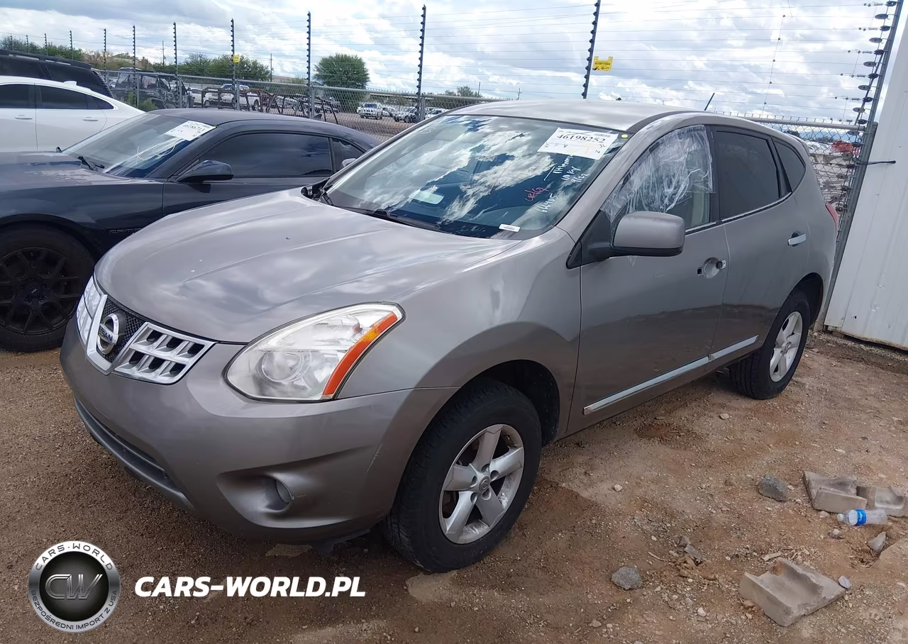 2013 Nissan Rogue S VIN:JN8AS5MVXDW666405 - 2