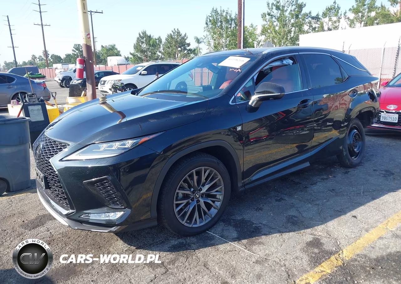 2022 Lexus Rx 350 F Sport Handling VIN:2T2YZMDA5NC363695 - 2