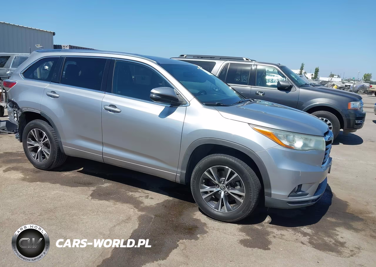 2016 Toyota Highlander Xle