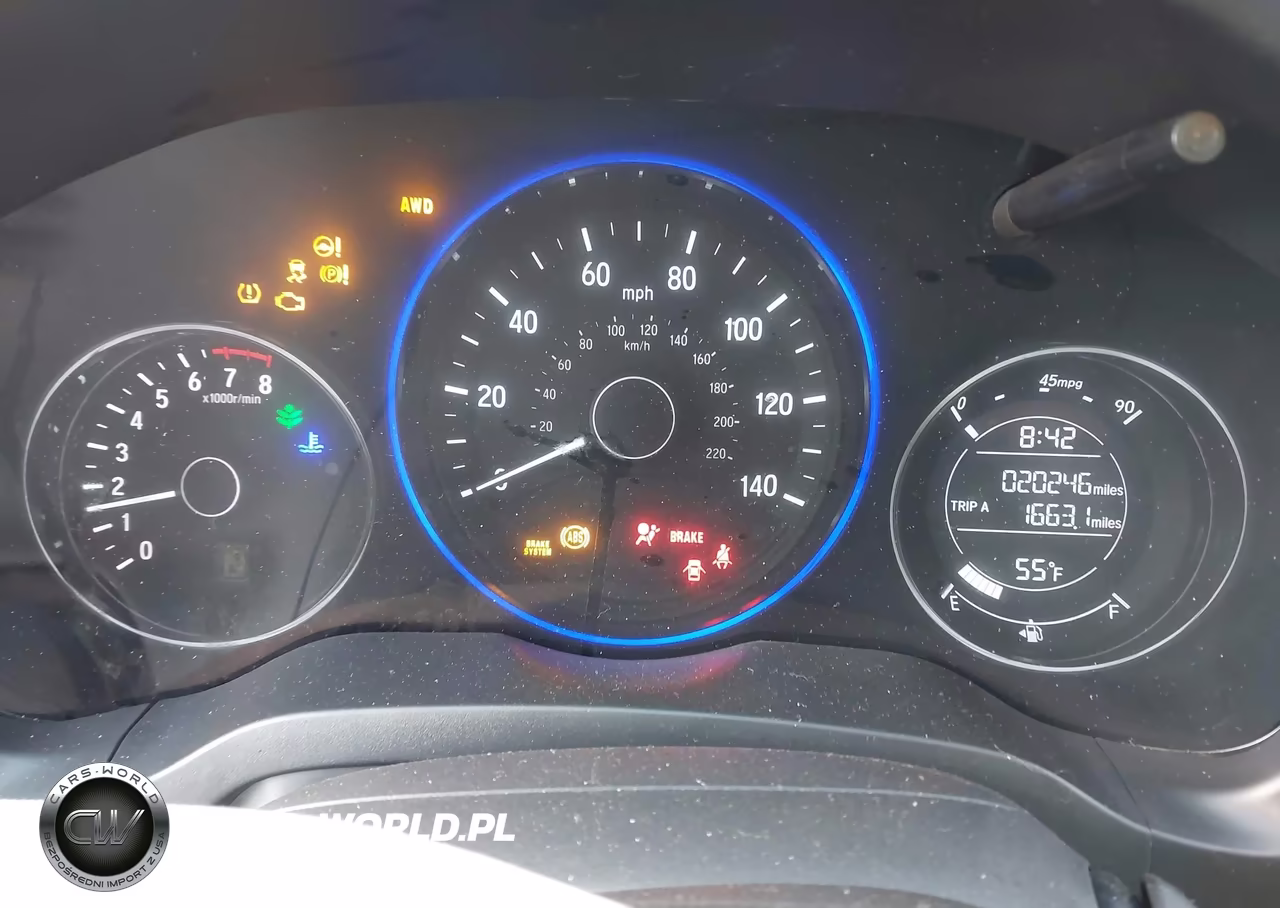 2022 Honda Hr-V Awd Lx VIN:3CZRU6H34NM723832 - 7