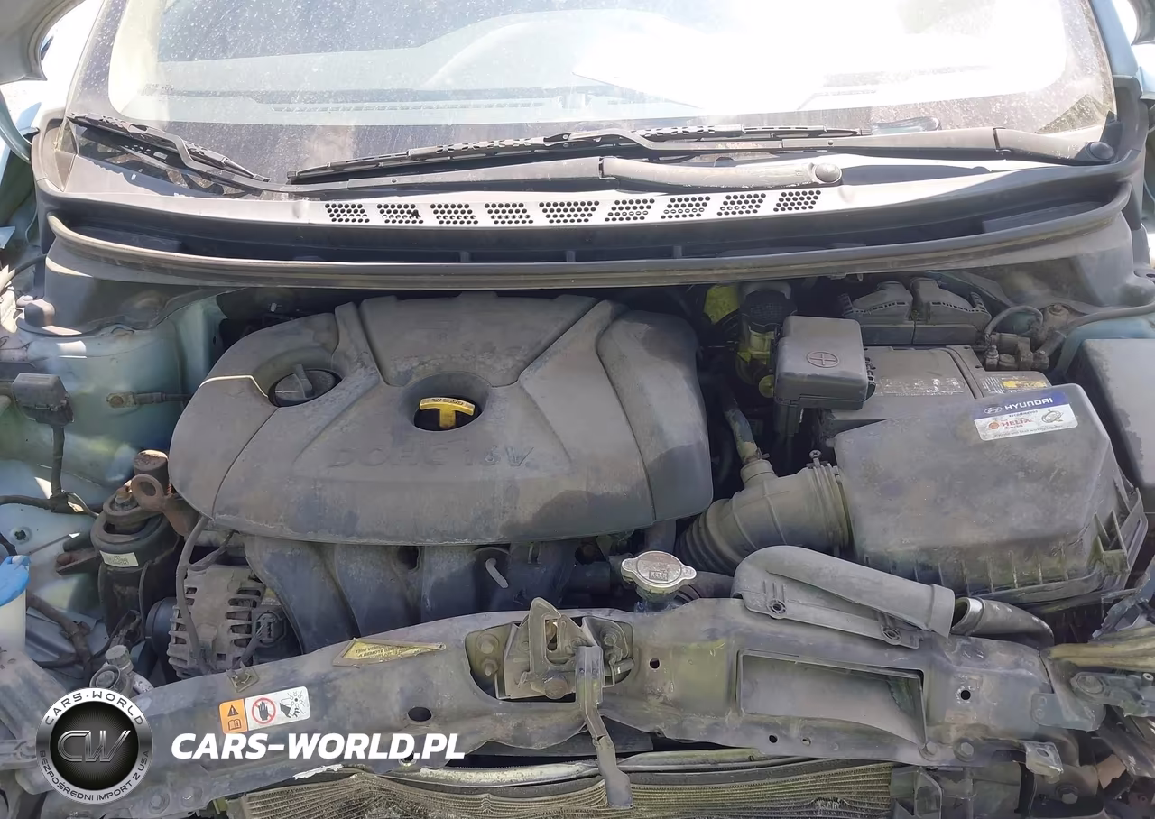 2012 Hyundai Elantra Limited (Ulsan Plant) VIN:KMHDH4AE0CU356260 - 10