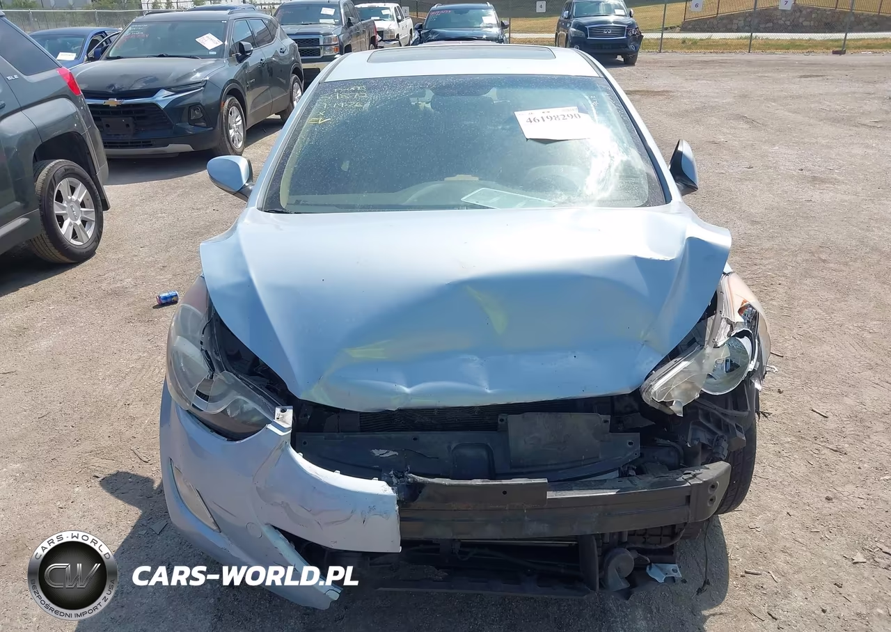 2012 Hyundai Elantra Limited (Ulsan Plant) VIN:KMHDH4AE0CU356260 - 11