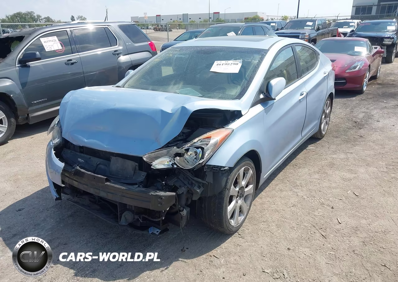 2012 Hyundai Elantra Limited (Ulsan Plant) VIN:KMHDH4AE0CU356260 - 2