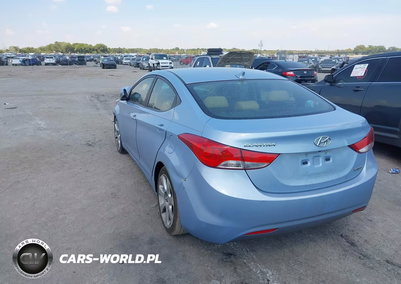 2012 Hyundai Elantra Limited (Ulsan Plant) VIN:KMHDH4AE0CU356260 - 3