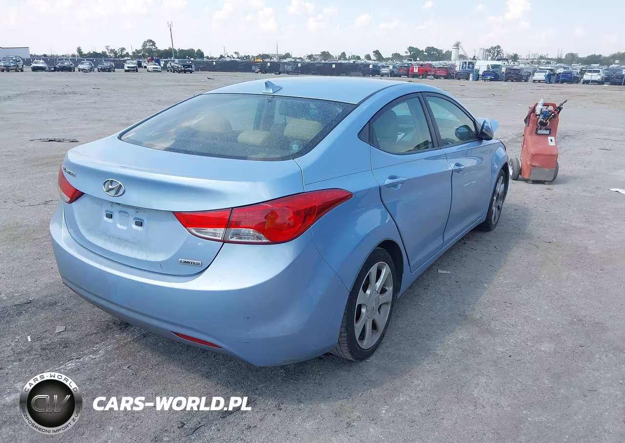 2012 Hyundai Elantra Limited (Ulsan Plant) VIN:KMHDH4AE0CU356260 - 4