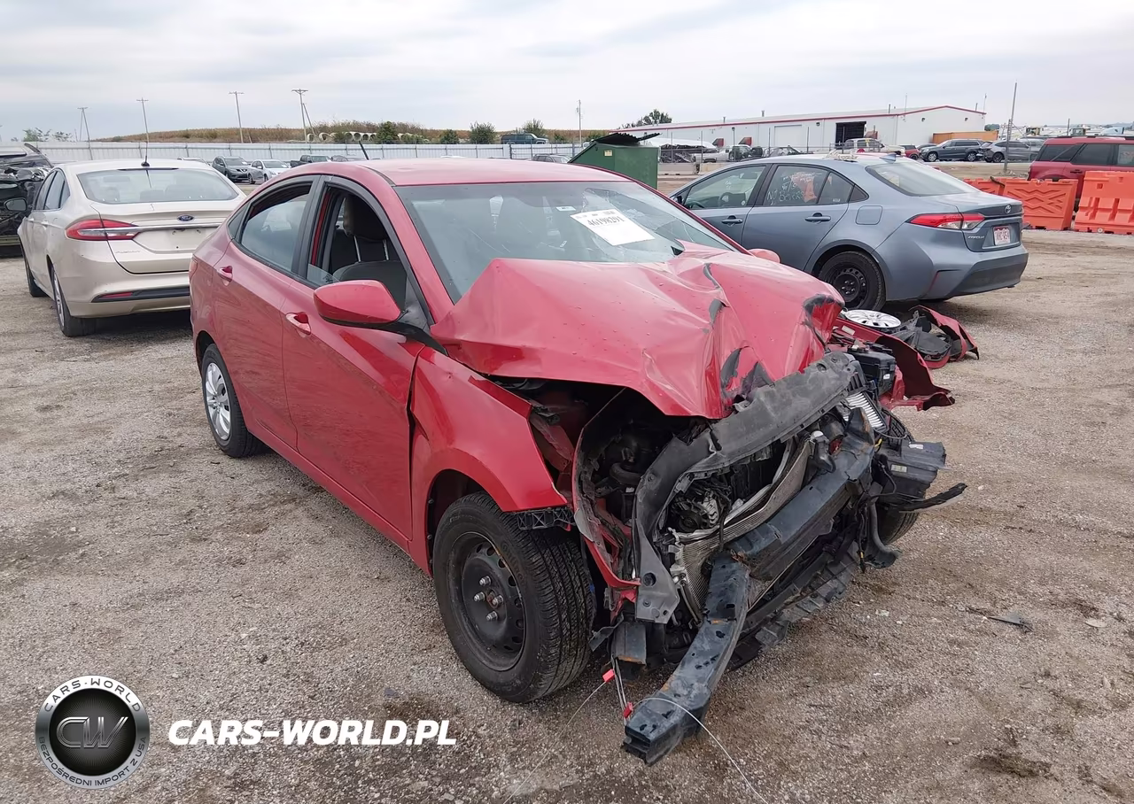 2015 Hyundai Accent Gls VIN:KMHCT4AE0FU854926 - 1