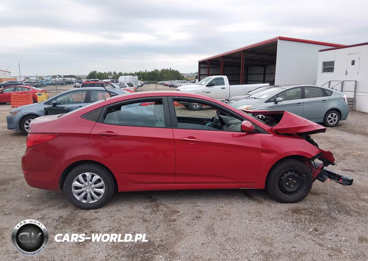 2015 Hyundai Accent Gls VIN:KMHCT4AE0FU854926 - 14